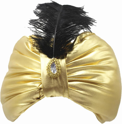 Golden turban indian sultan - indian,