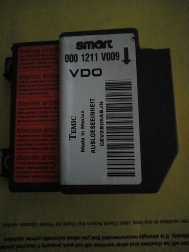 Smart car air bag - smart,