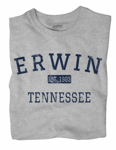 Erwin tennessee shirt est - tn,