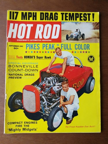 Hot rod magazine - magazine, september