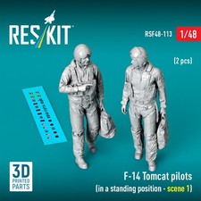 1:48 F-14 Tomcat pilots (in a