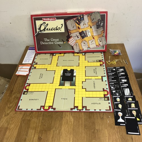 Vintage cluedo board - vintage, game