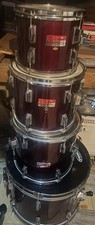 century performance Drum set 4 drums  plus tom fittings and floor legs.
