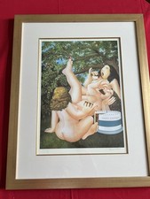 Signed Beryl Cook Picture