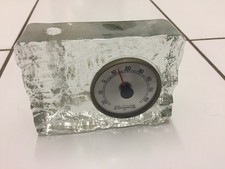 1970's Whitefriars style glass thermometer