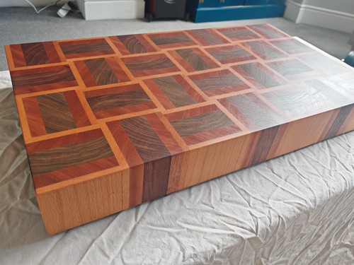 Huge end grain butchers - , block