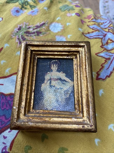 Vintage ornate gilt - vintage, framed