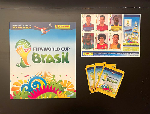 Panini world cup brazil - world,