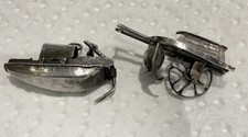 Two Antique Chinese Silver