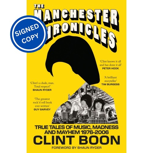 Signed book the manchester - book,