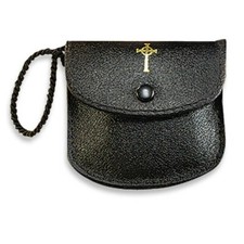 Medium Size Leather Pyx Burse