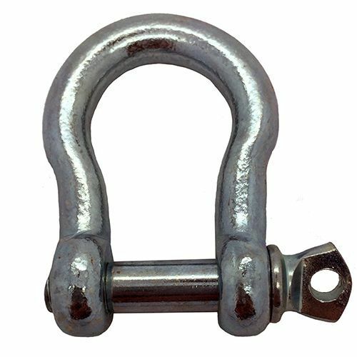 Galvanised steel bow shackle - bow,