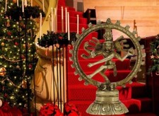 10cm Brass Dancing Lord Shiva