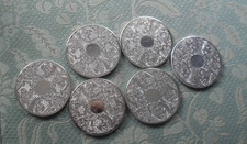Vintage x 6  Silver Plated