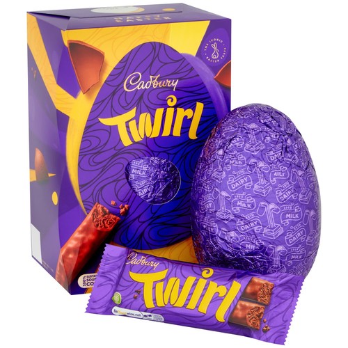 Cadbury twirl large - cadbury, egg