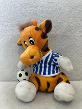 Vintage 1994 World cup USA Geoffrey Toys R Us Giraffe with ball soft toy plush