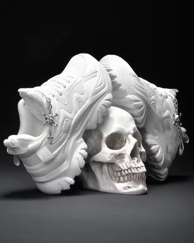 Woman white chunky - white,