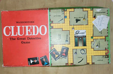 VINTAGE CLUEDO BOARD GAME BY