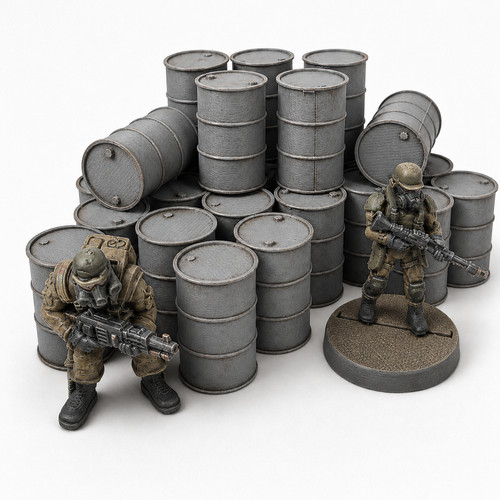 25x 50x oil drum - drum, 28mm