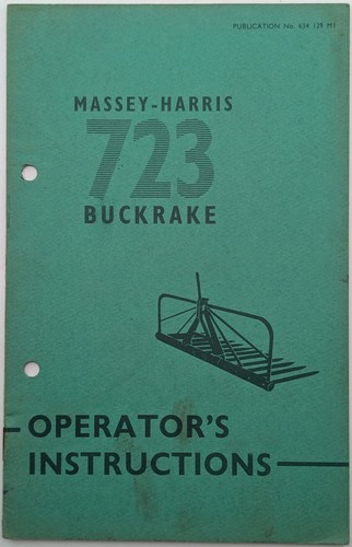 Original massey harris 723 - original,