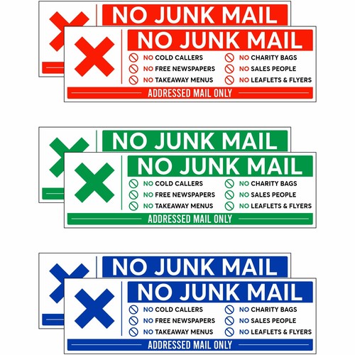 Junk mail no sales - 2,