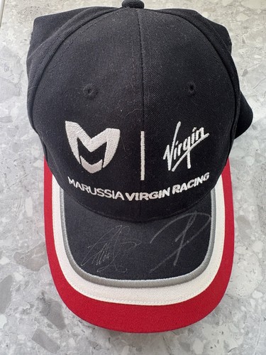 Signed official 2011 marussia - signed,