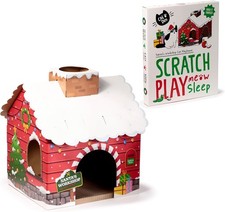 Cardboard Cat House Indoor Cat