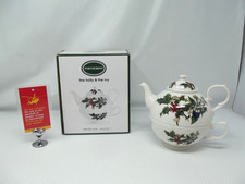 Portmeirion The Holly & The Ivy Tea For One Set Boxed                JL17