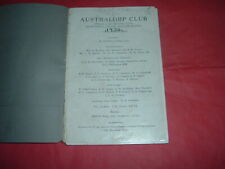 AUSTRALORP 1936/1937 YEARBOOK & BRITISH BANTAM ASSOCIATION 1936/1937 SOFT BACK