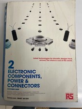 RADIO SPARES ELECTRONIC COMPONENTS POWER AND CONNECTORS CATALOGUE OCT 2009 RARE