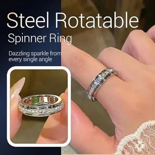Titanium steel spinner ring - spinner,