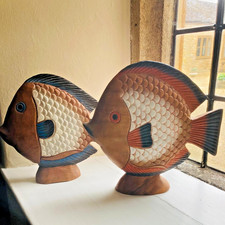 Hand Carved Wooden Tropical