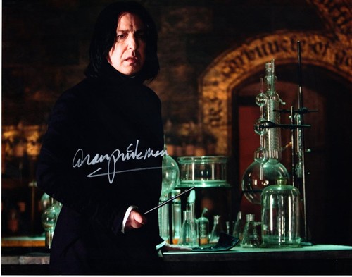 Alan rickman signed - rickman,