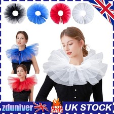 Elizabethan Neck Ruff Tulle