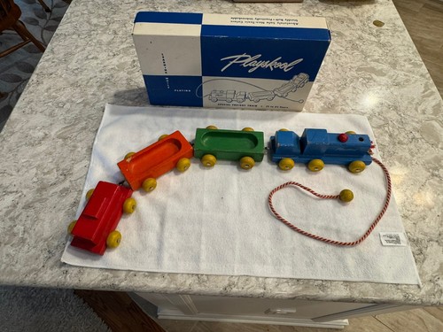 1950 playskool wooden - 1950's,