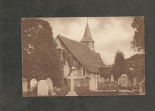 Postcard Hampshire North Hayling Church Sweasey  Southsea