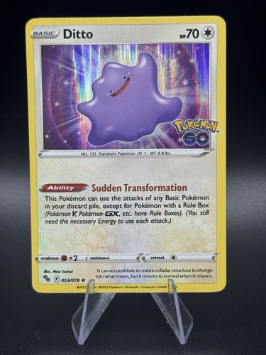 Pokémon tcg ditto holo rare - tcg,