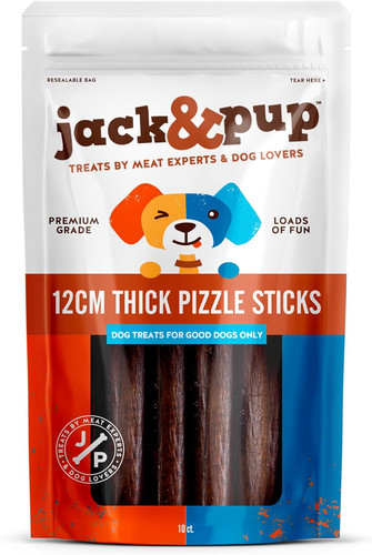 Jack pup 12cm pizzle sticks - pizzle,