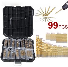 99Pcs Cobalt Drill Bits Set for Stainless Steel Metal HSS-Co Cobalt Bit Titanium