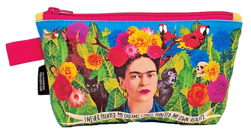 Frida kahlo zipper bag upg - kahlo,