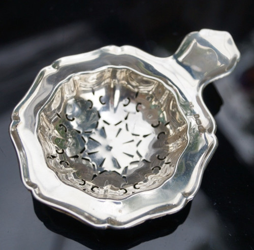 Antique sterling silver tea - antique,