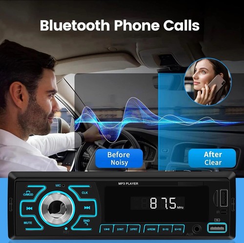 Single din car stereo with - din,