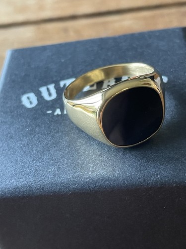 Outlaws amsterdam onyx ring - onyx,