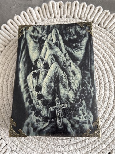 Handmade praying hands wooden - handmade,