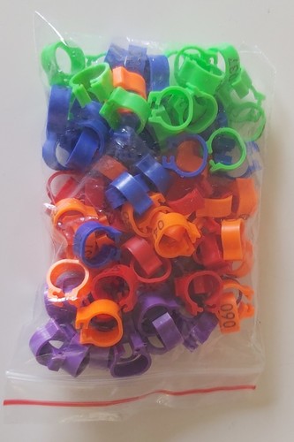 Multi colour numbered - multi,