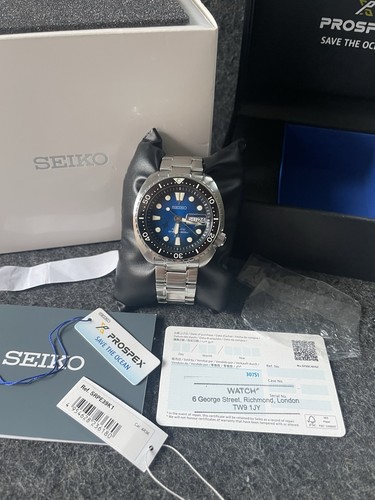 Seiko prospex blue men watch - seiko,