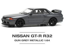 NISSAN Skyline GT-R (R32)  - gun grey metallic - Pop Race 1:64
