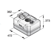 Vetus 40 Litre Waste Water