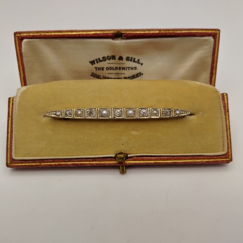 Edwardian diamond pearl - diamond,