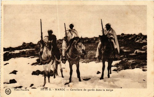Old postcard morocco - old,